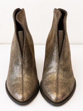 Diba True Metallic Ankle Booties